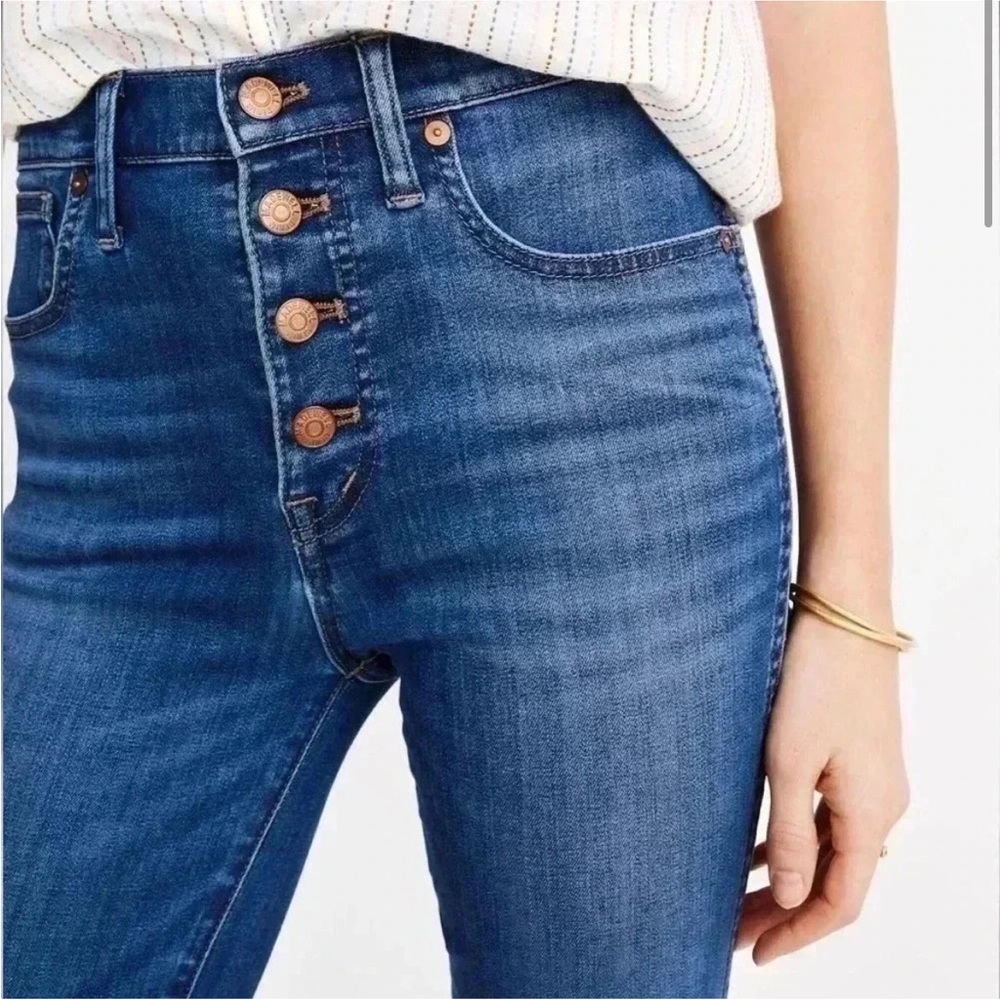 Madewell 10” Hi Rise Skinny Crop